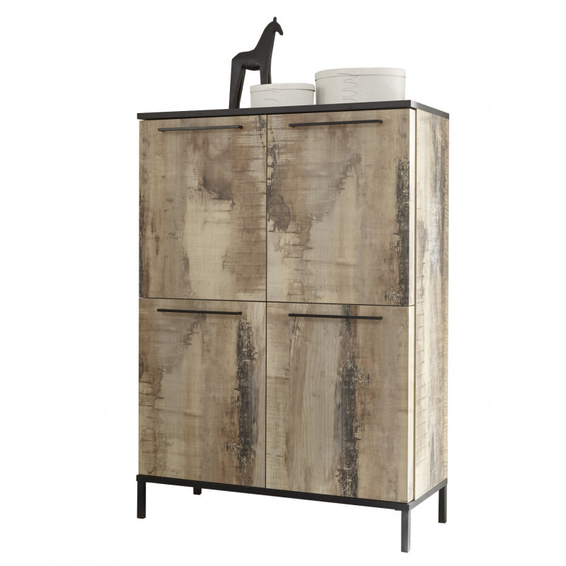 Bar Maggi 106 cm de style industriel