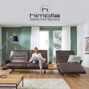 Canapé d'angle 351 cm Lounger 4905 en cuir avec 1 chaise longue électrique de la marque HIMOLLA