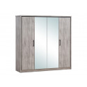 Armoire 4 portes 214 cm CELIA de style contemporain