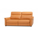Canapé 2,5 places en cuir RS-04511 avec 2 relax électriques