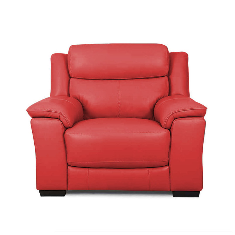 Fauteuil fixe RS-11475 en cuir