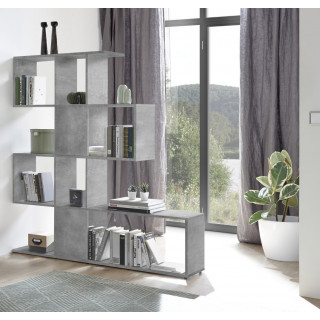 Biblothèque 139 cm ZITA en...