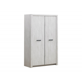 Armoire 2 portes 126 cm...