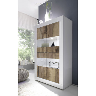 Vaisselier-vitrine 4 portes...