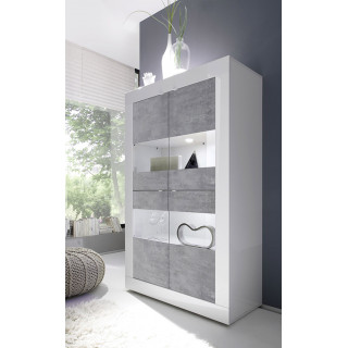 Vaisselier-vitrine 4 portes...