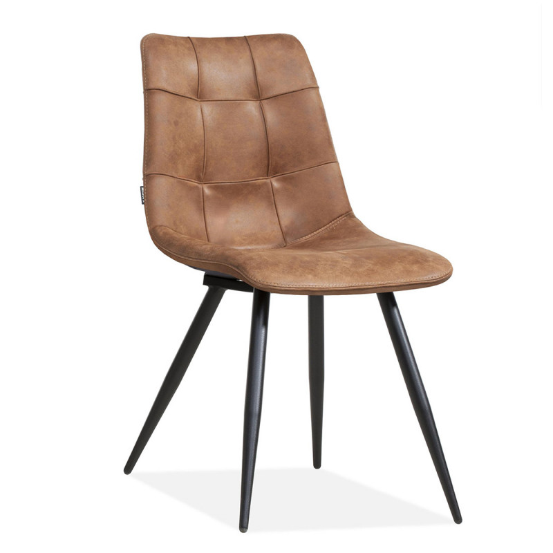 Chaise de salle à manger Trèfle Max en tissu