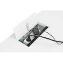 Top acces ouverture simple blanc - accessoire bureau