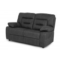 Canapé 2 places fixes 164 cm OPORTO en tissu