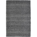 Tapis My Loft Graphite en laine et viscose cousu main