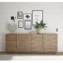 Buffet Venus Chene 241 cm avec 2 portes et 3 tiroirs