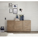 Buffet Venus Chene 182 cm avec 3 portes