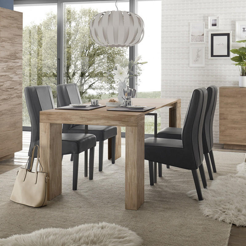 Table de salle à manger 180 cm VENUS Chene