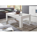 Table basse ANABELLA BLANC 122  x 65 cm