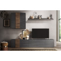 Ensemble meuble TV Saturne Gris/Mercure