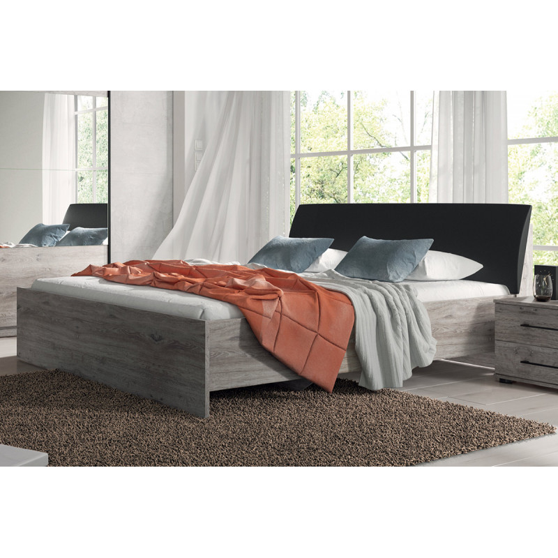 Lit adulte 160 cm MANON de style contemporain
