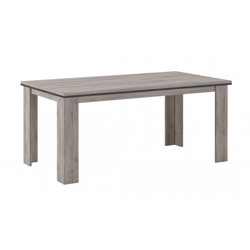 Table 180 cm WADE en décor chene chateau
