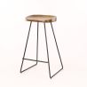 Tabouret bar CASSIE naturel