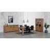 Table 180 cm DIEGO de style industriel
