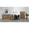 Table 180 cm DIEGO de style industriel