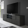 Meuble TV design 181 cm DAMIEN GRIS